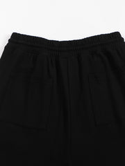 Loose Fit Fleece Straight Leg Pants