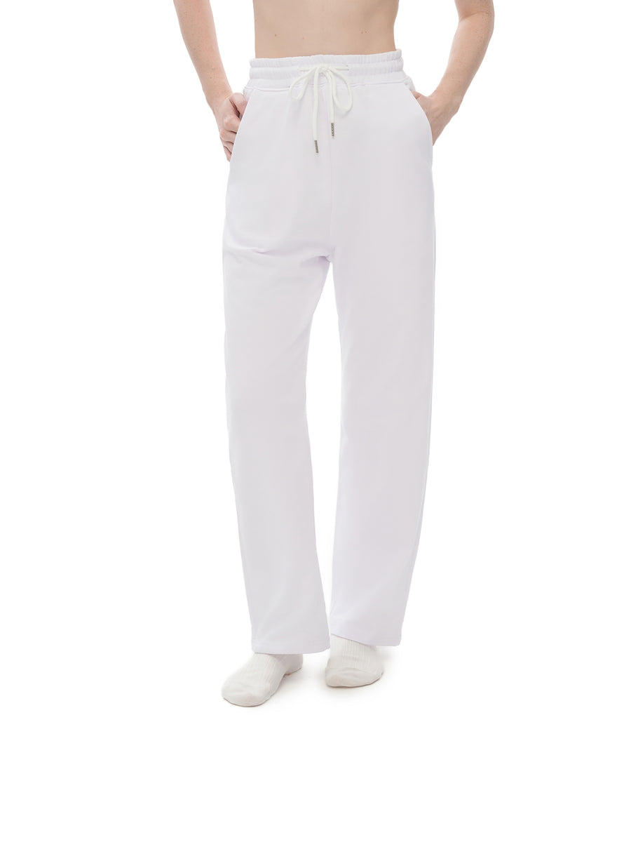 Loose Fit Fleece Straight Leg Pants