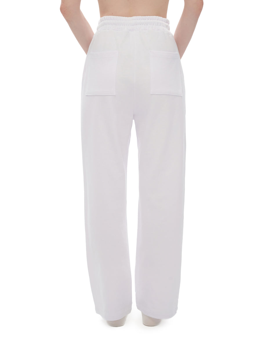 Loose Fit Fleece Straight Leg Pants