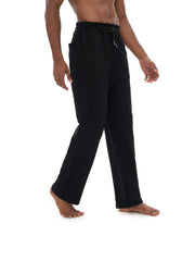 Loose Fit Fleece Straight Leg Pants