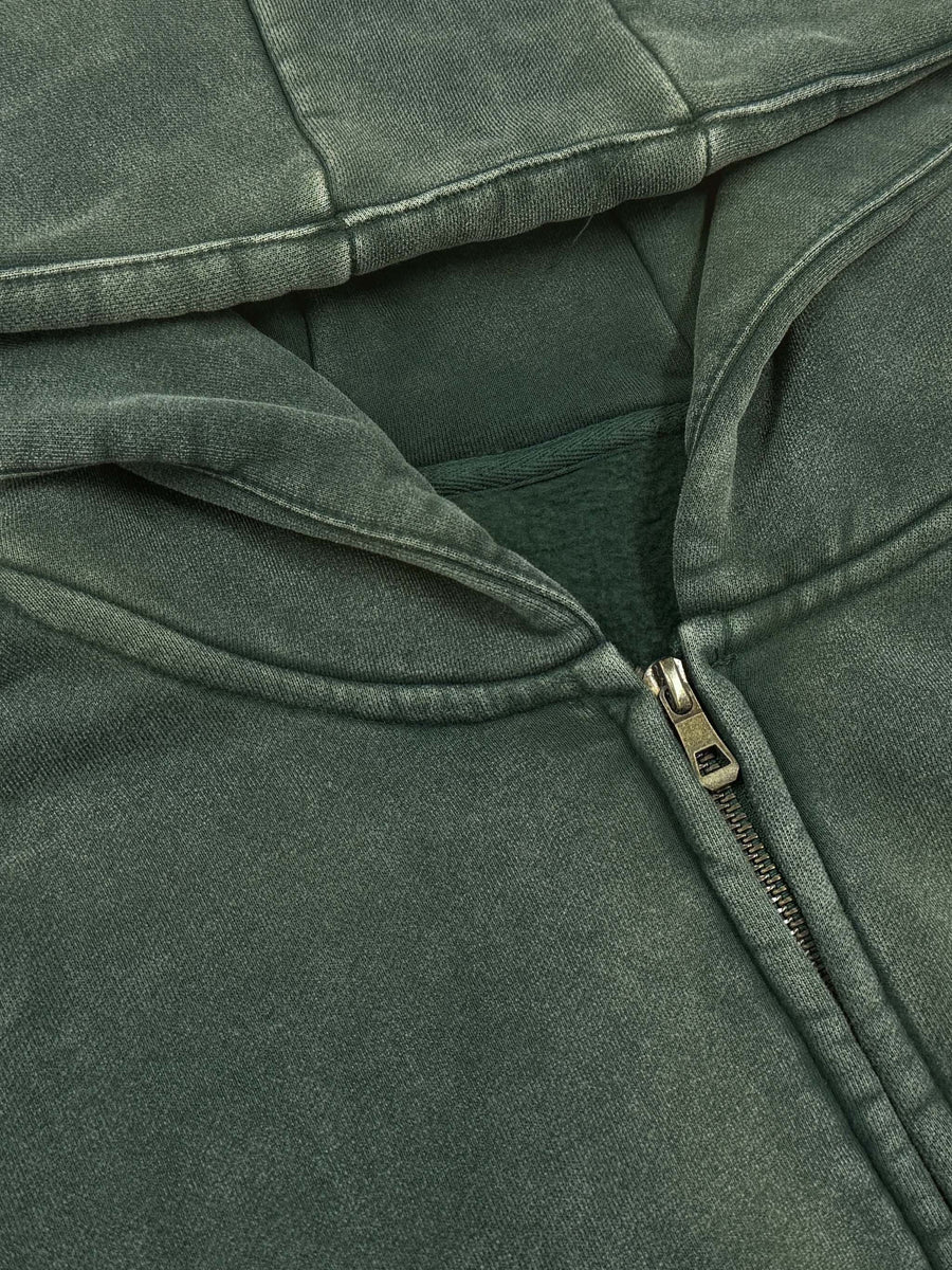 Zip Fleece Hoodie