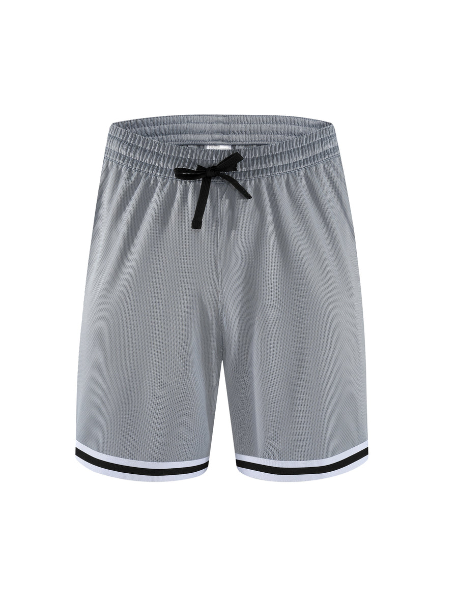 Classic Stripe Basketball Shorts