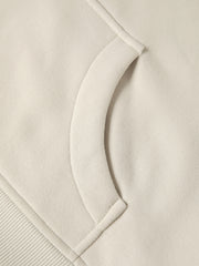 Half-Zip Cropped Sweatshirt