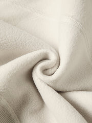 Half-Zip Cropped Sweatshirt