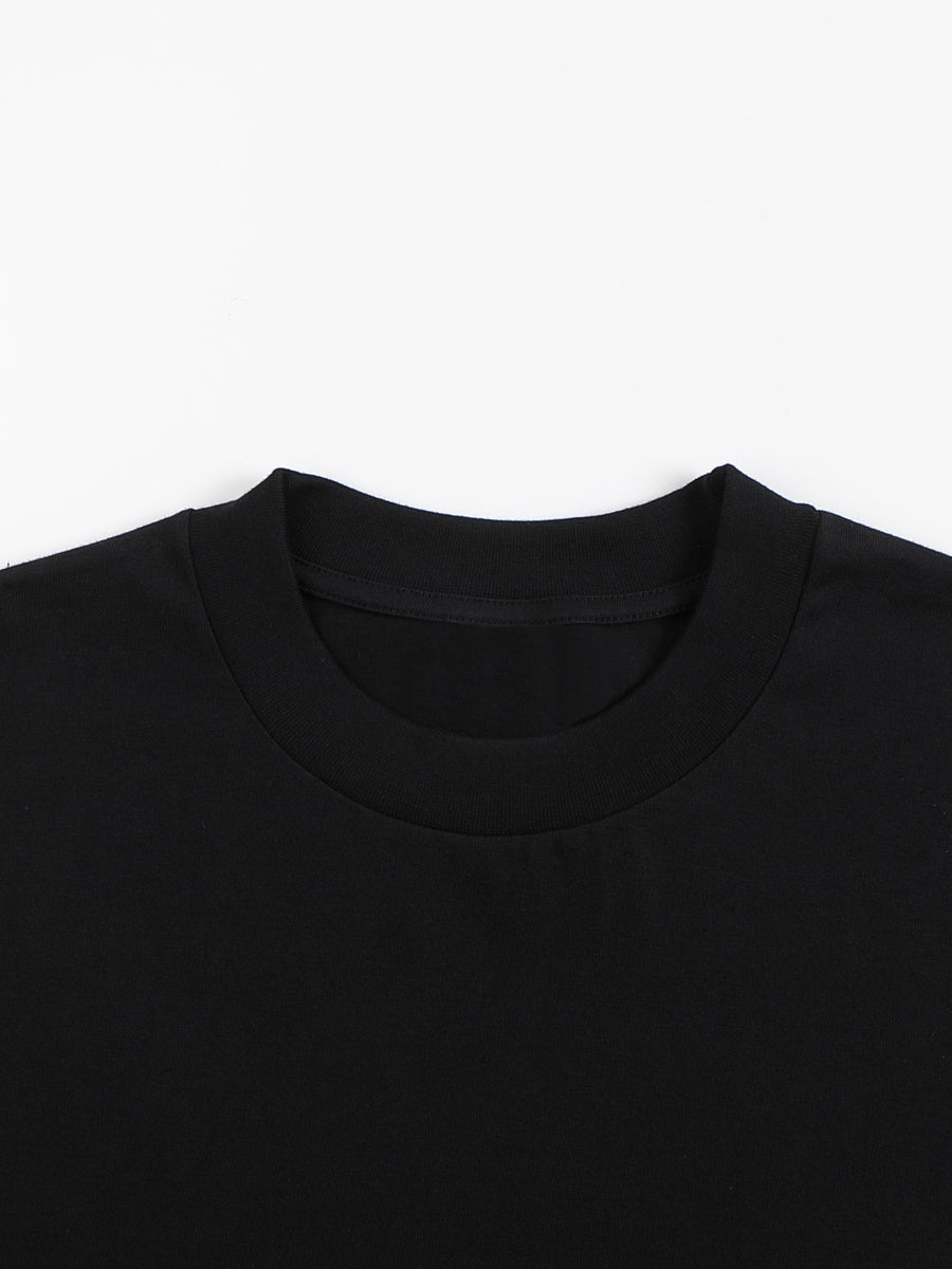 Crew Neck Drop Long Sleeve