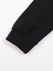 Crew Neck Drop Long Sleeve