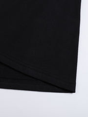 Crew Neck Drop Long Sleeve