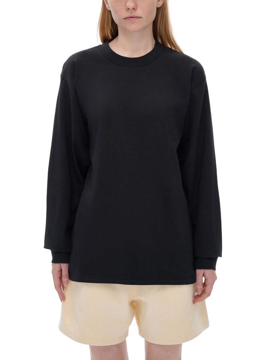 Crew Neck Drop Long Sleeve