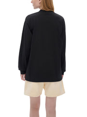 Crew Neck Drop Long Sleeve