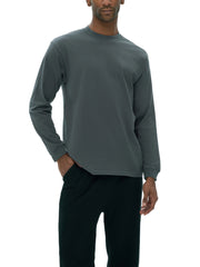 Crew Neck Drop Long Sleeve
