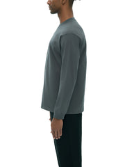 Crew Neck Drop Long Sleeve