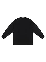 Crew Neck Drop Long Sleeve