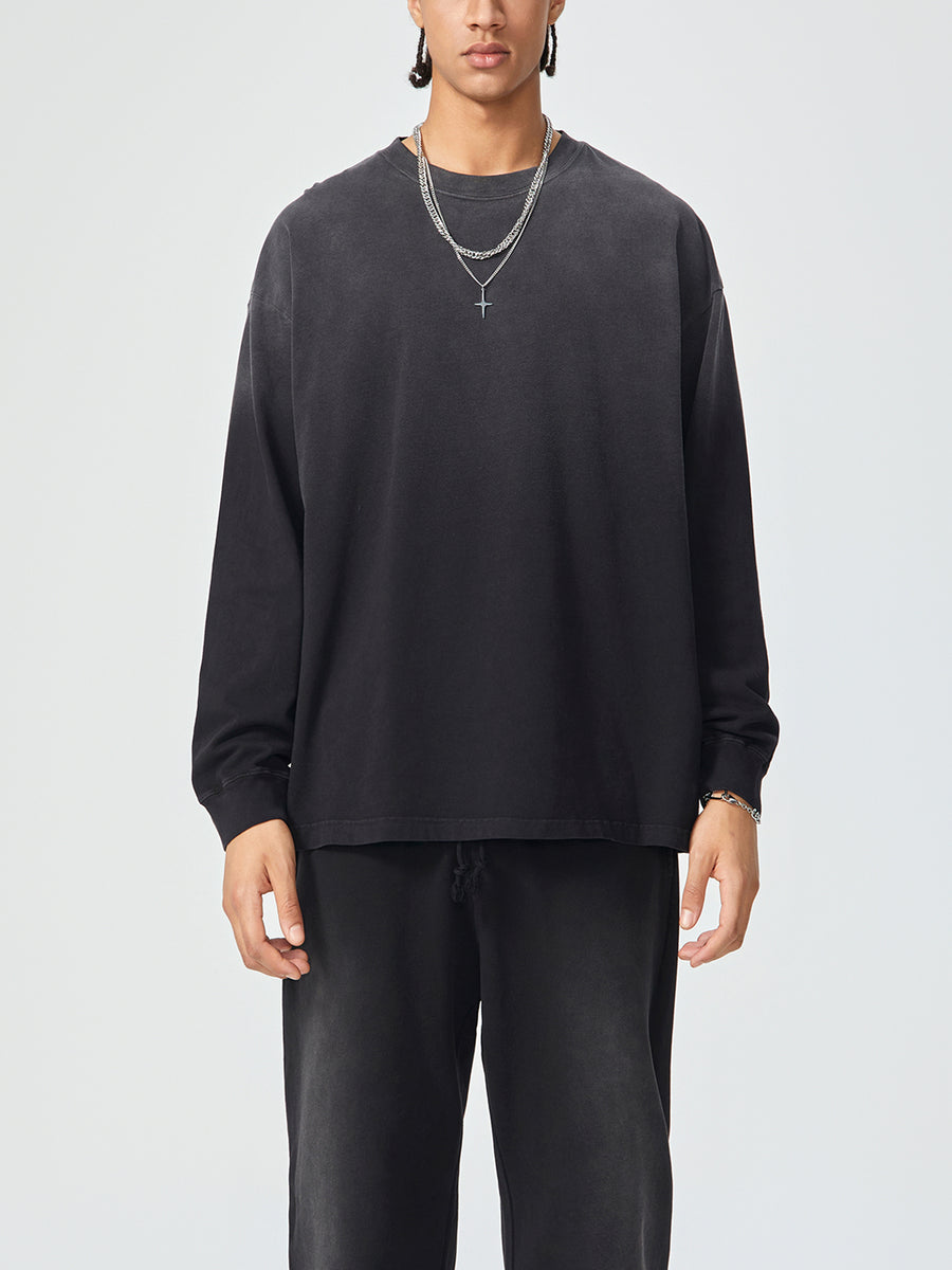 Gradient Long Sleeve T-Shirt