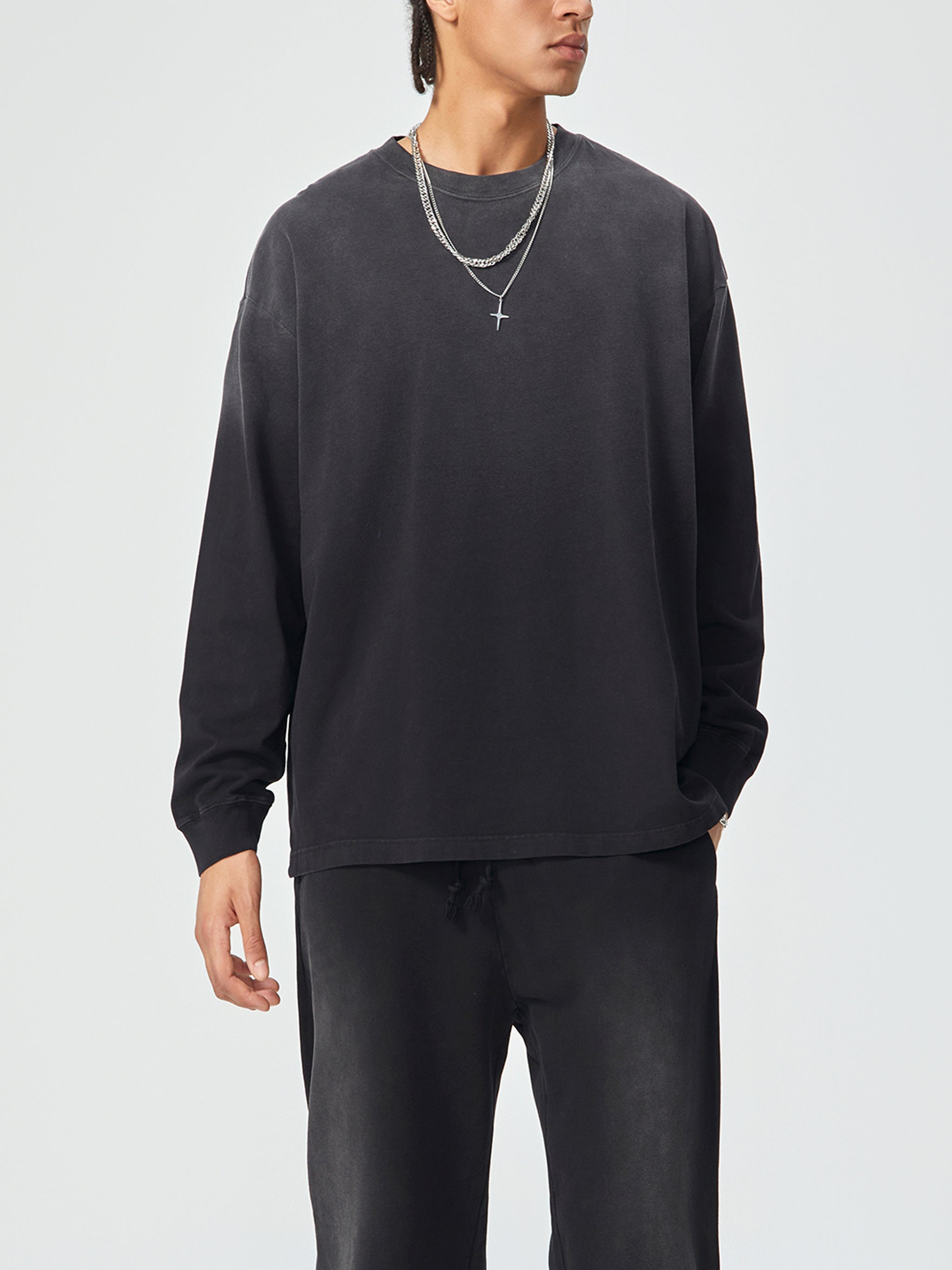 Gradient Long Sleeve T-Shirt