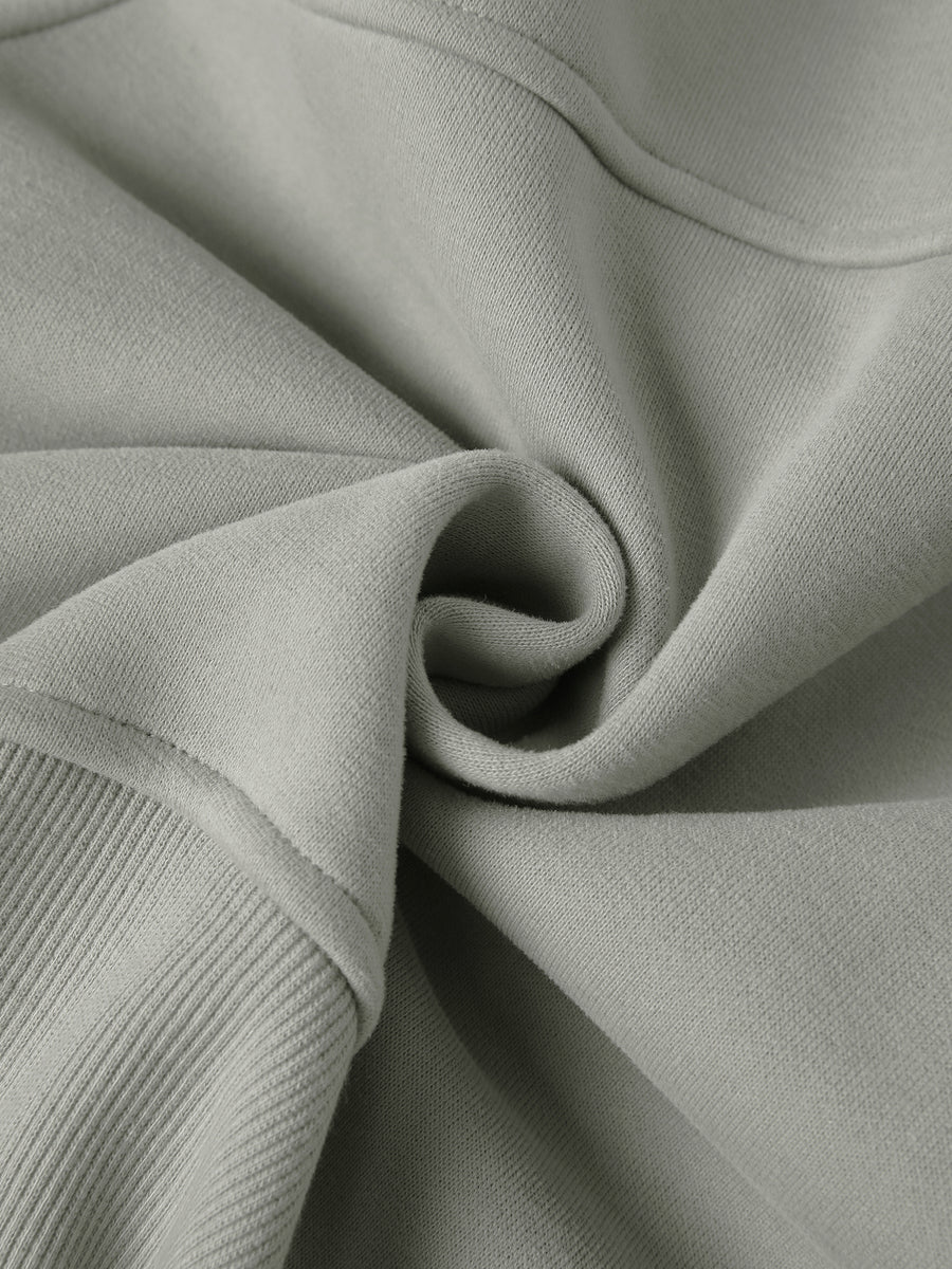 Zip-Through Cropped Hoodie