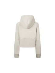 Zip-Through Cropped Hoodie