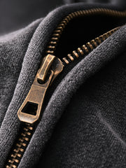Zip-Through Fleece Hoodie