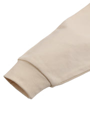 Cotton Cropped Hoodie