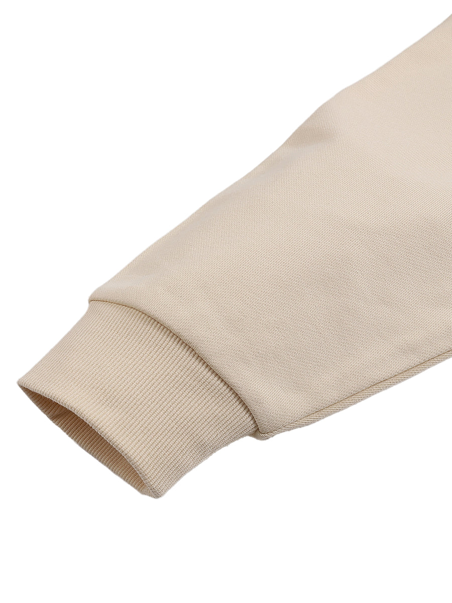 Cotton Cropped Hoodie