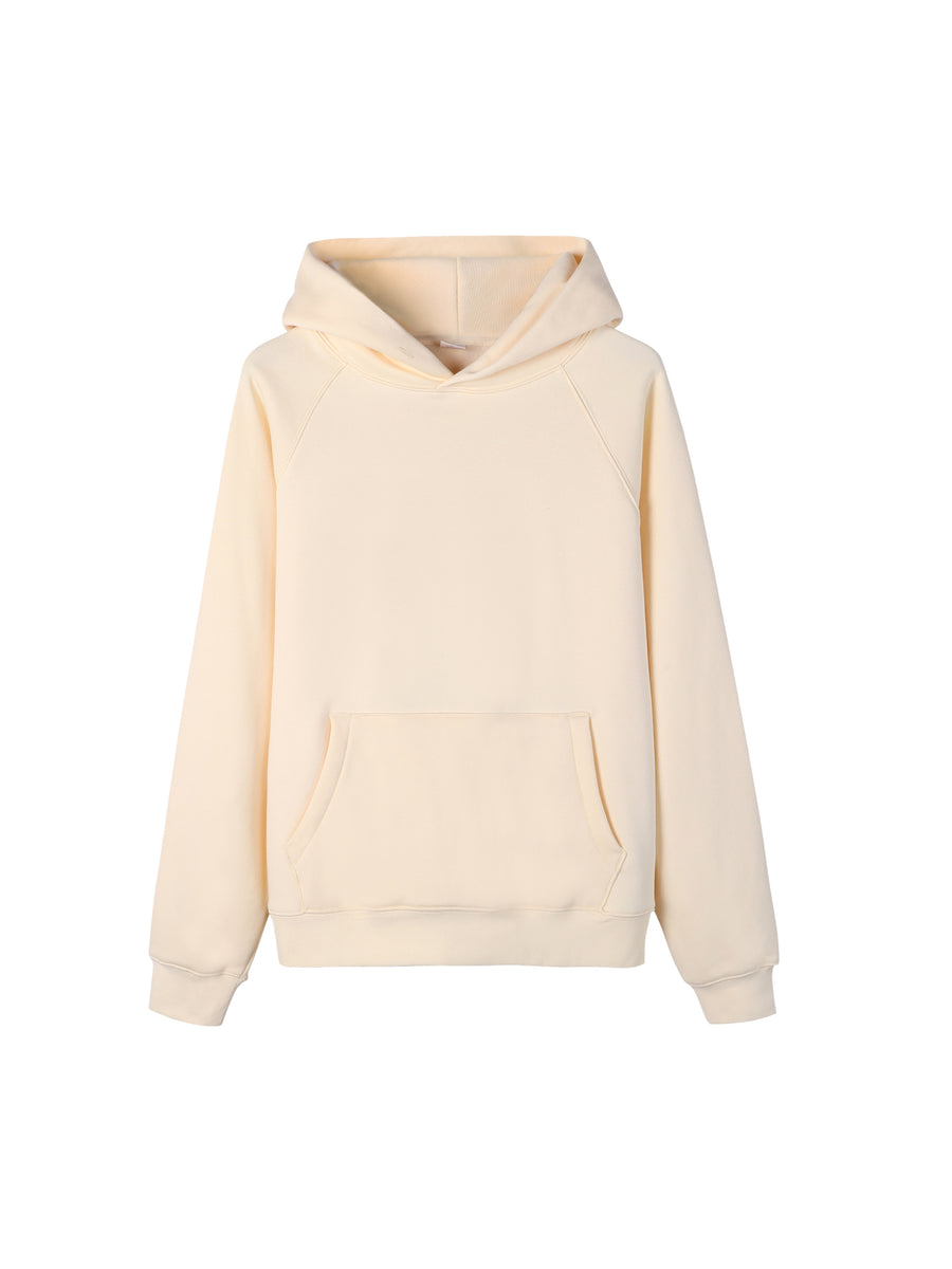 Essential Raglan Fleece Hoodie