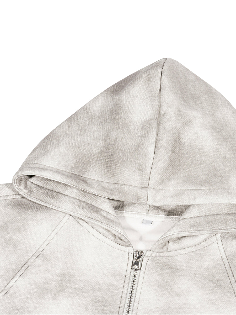 Zip-Up Fleece Hoodie