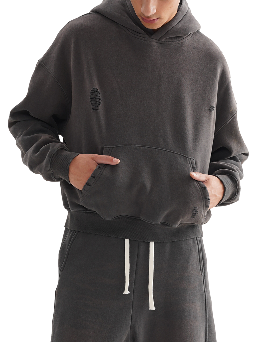 Sunfade Boxy Fleece Hoodie