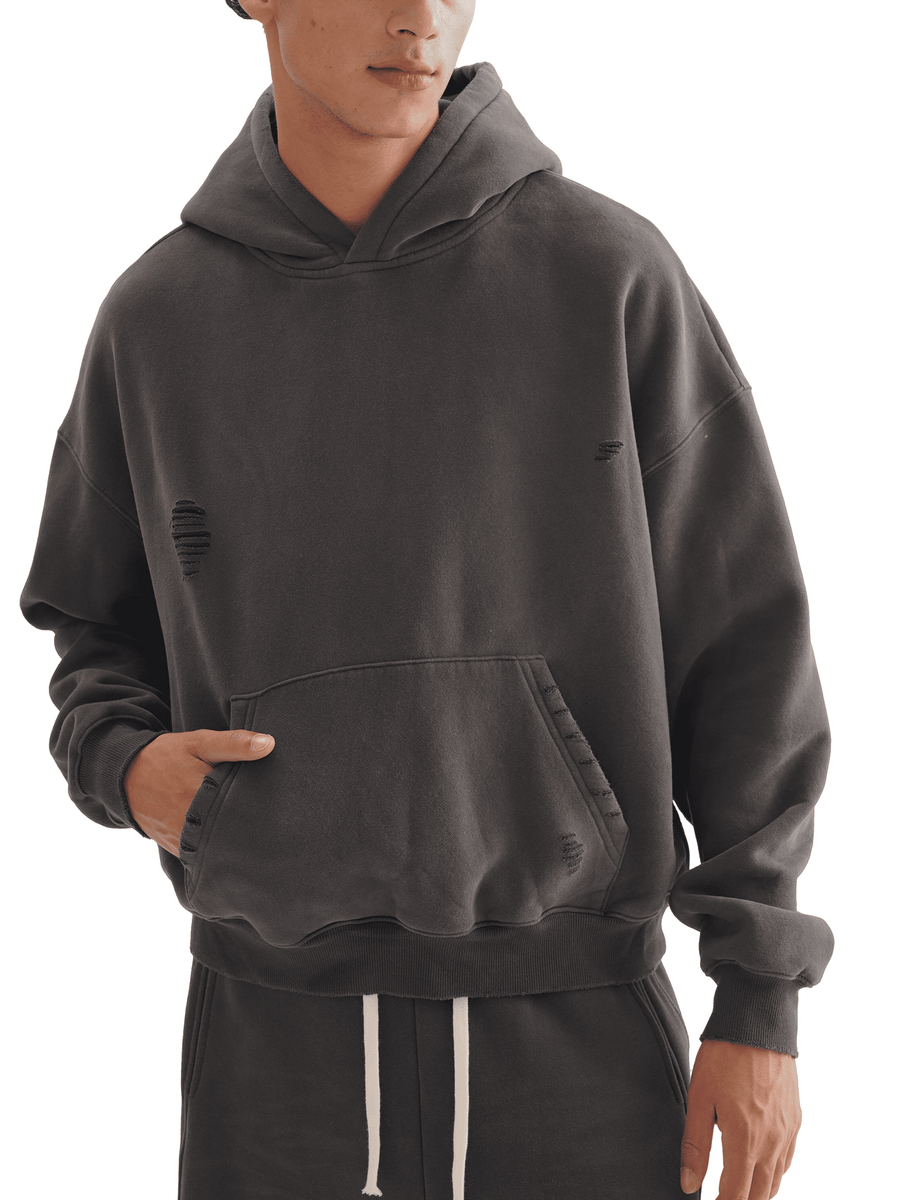 Sunfade Boxy Fleece Hoodie