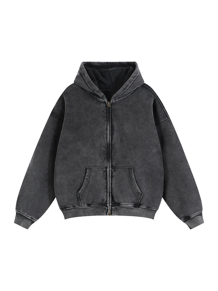 Zip-Through Fleece Hoodie
