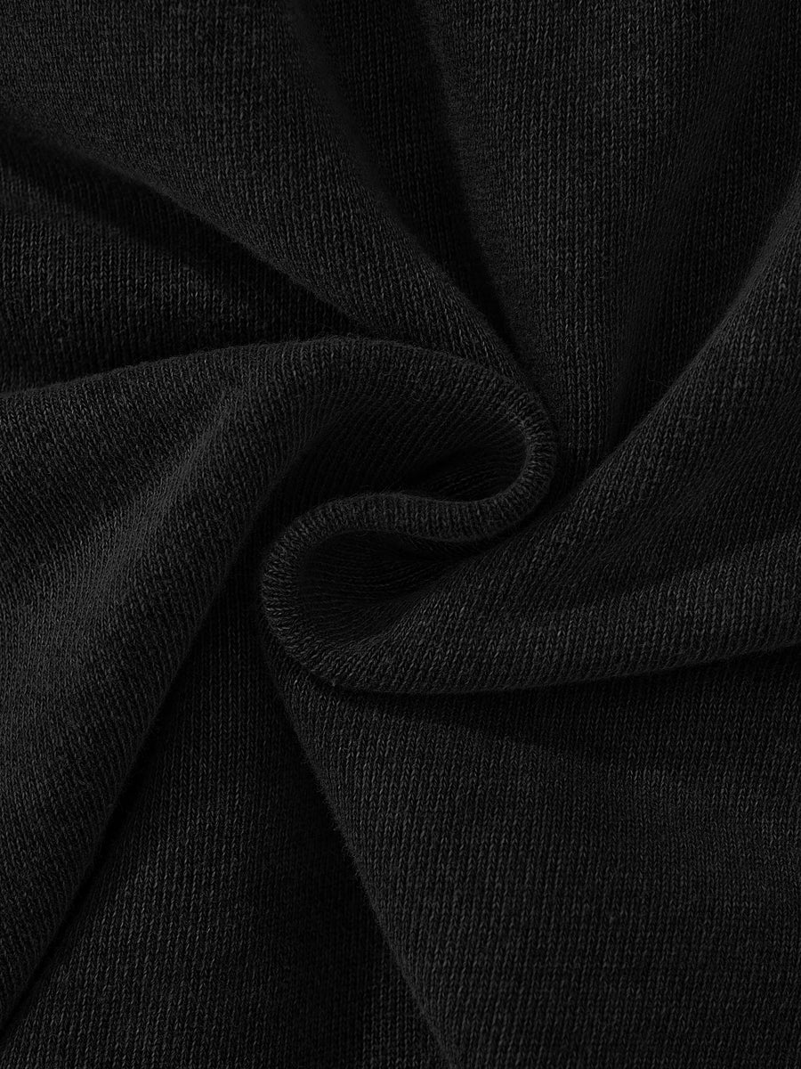 Raw Edge Drawstring Shorts