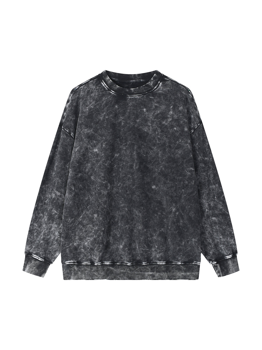 Hand-Frayed Sweatshirt