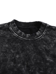 Hand-Frayed Sweatshirt