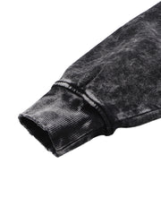 Hand-Frayed Sweatshirt