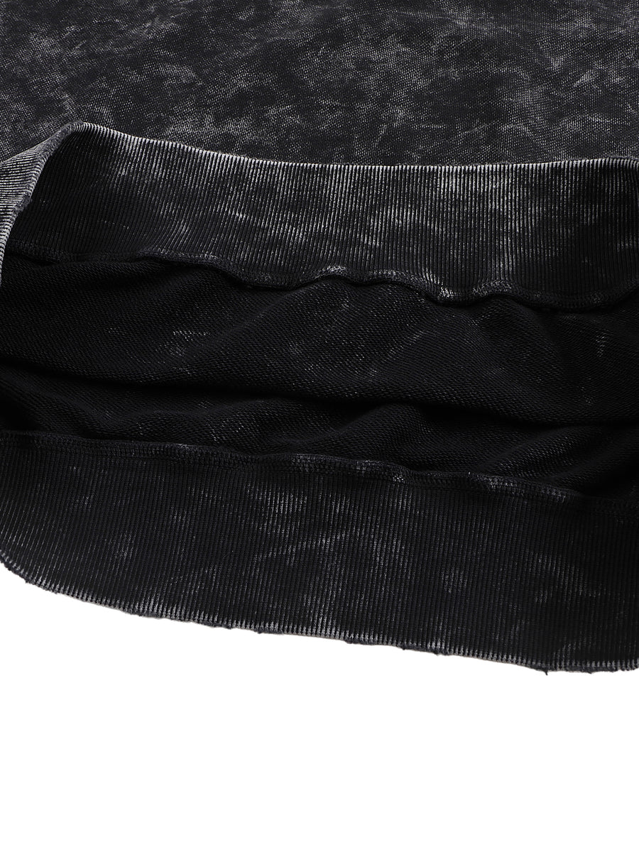 Hand-Frayed Sweatshirt