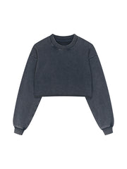 Edge Cropped Sweatshirt