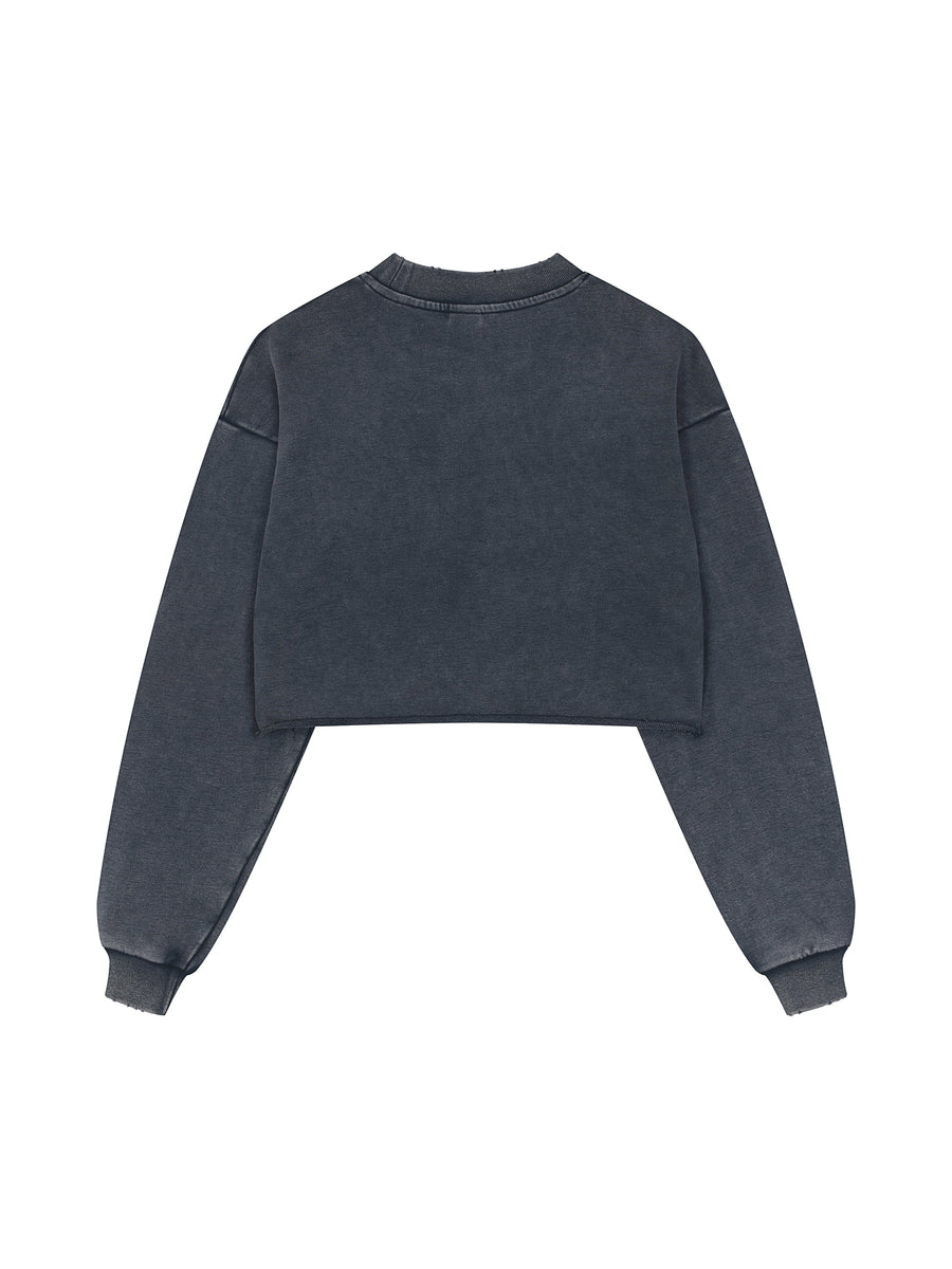 Edge Cropped Sweatshirt