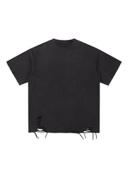Raw-Hem T-Shirt