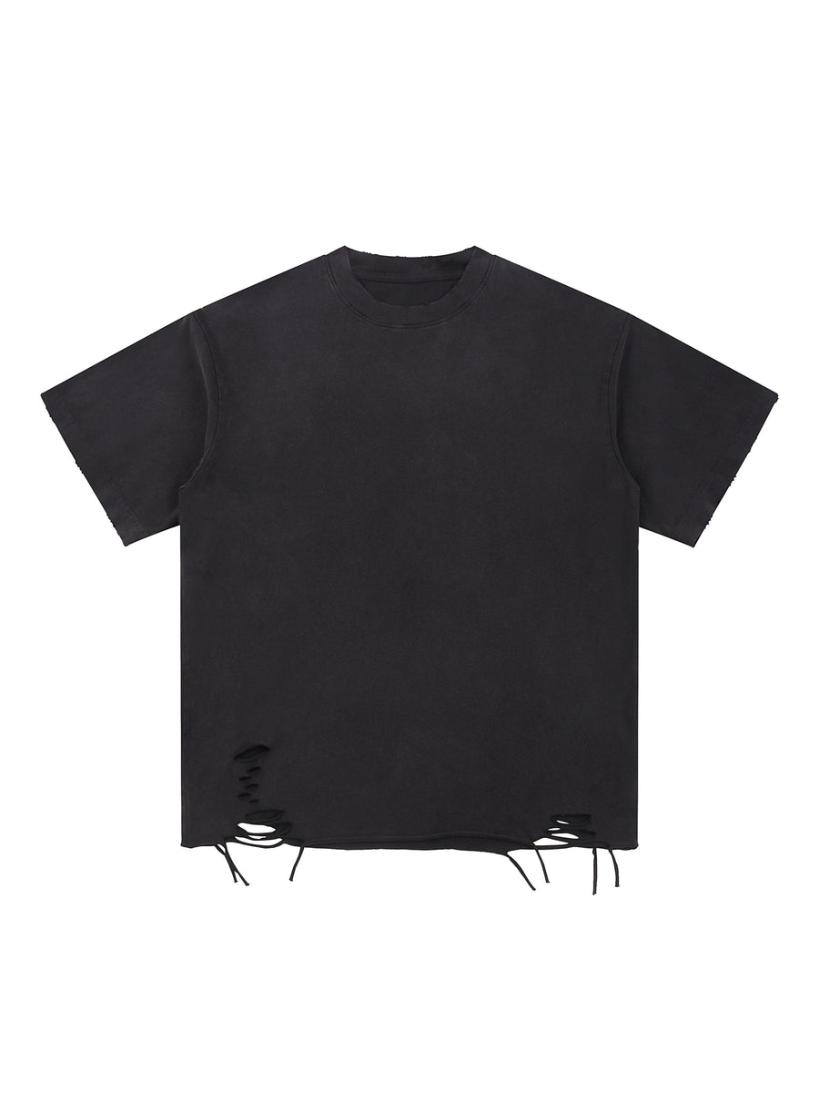 Raw-Hem T-Shirt