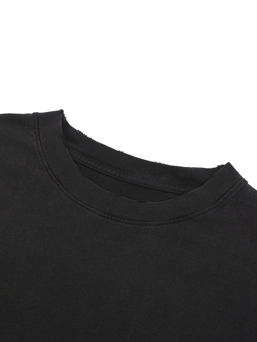 Raw-Hem T-Shirt