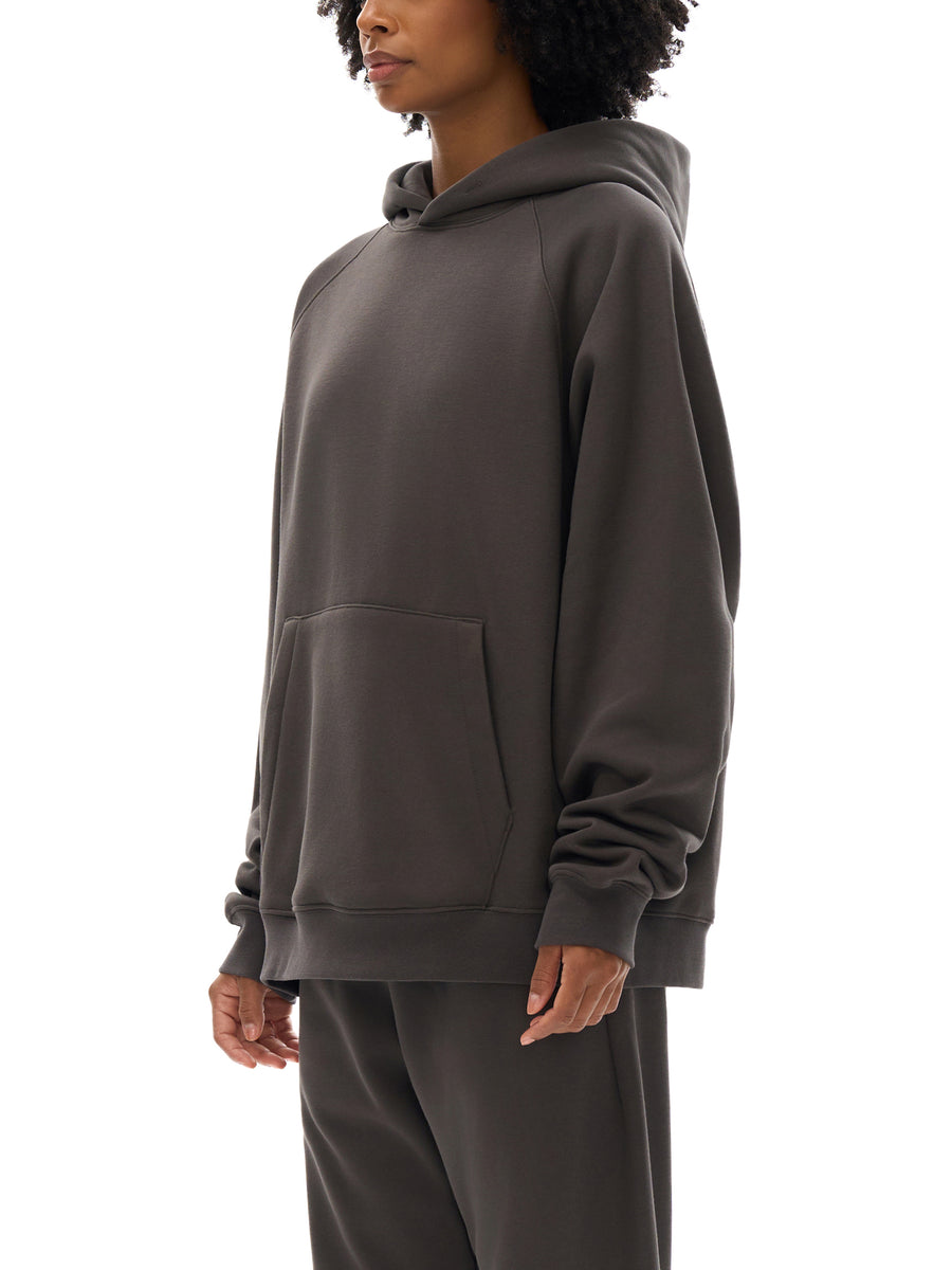 Essential Raglan Fleece Hoodie