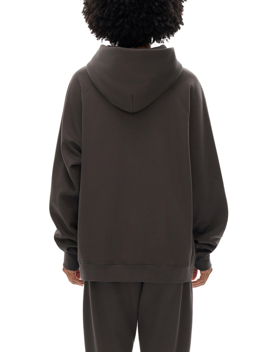 Essential Raglan Fleece Hoodie