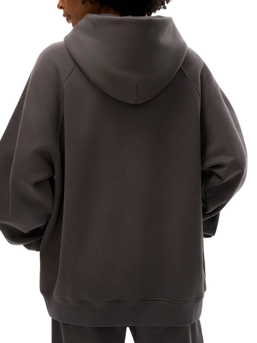 Essential Raglan Fleece Hoodie