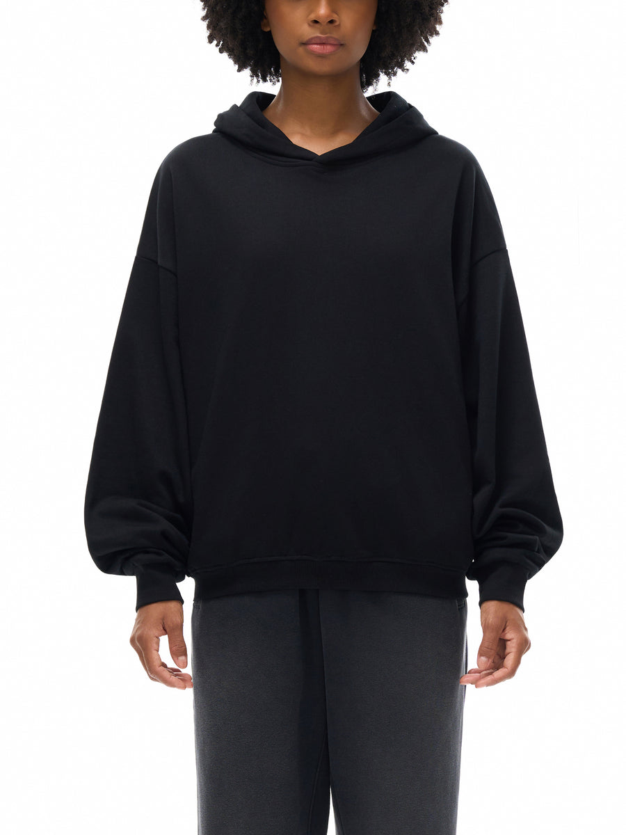 Cotton Cropped Hoodie