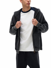 Zip Fleece Hoodie