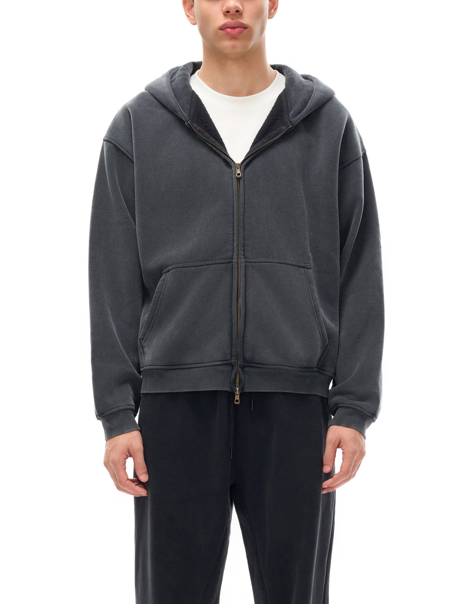 Zip-Through Fleece Hoodie