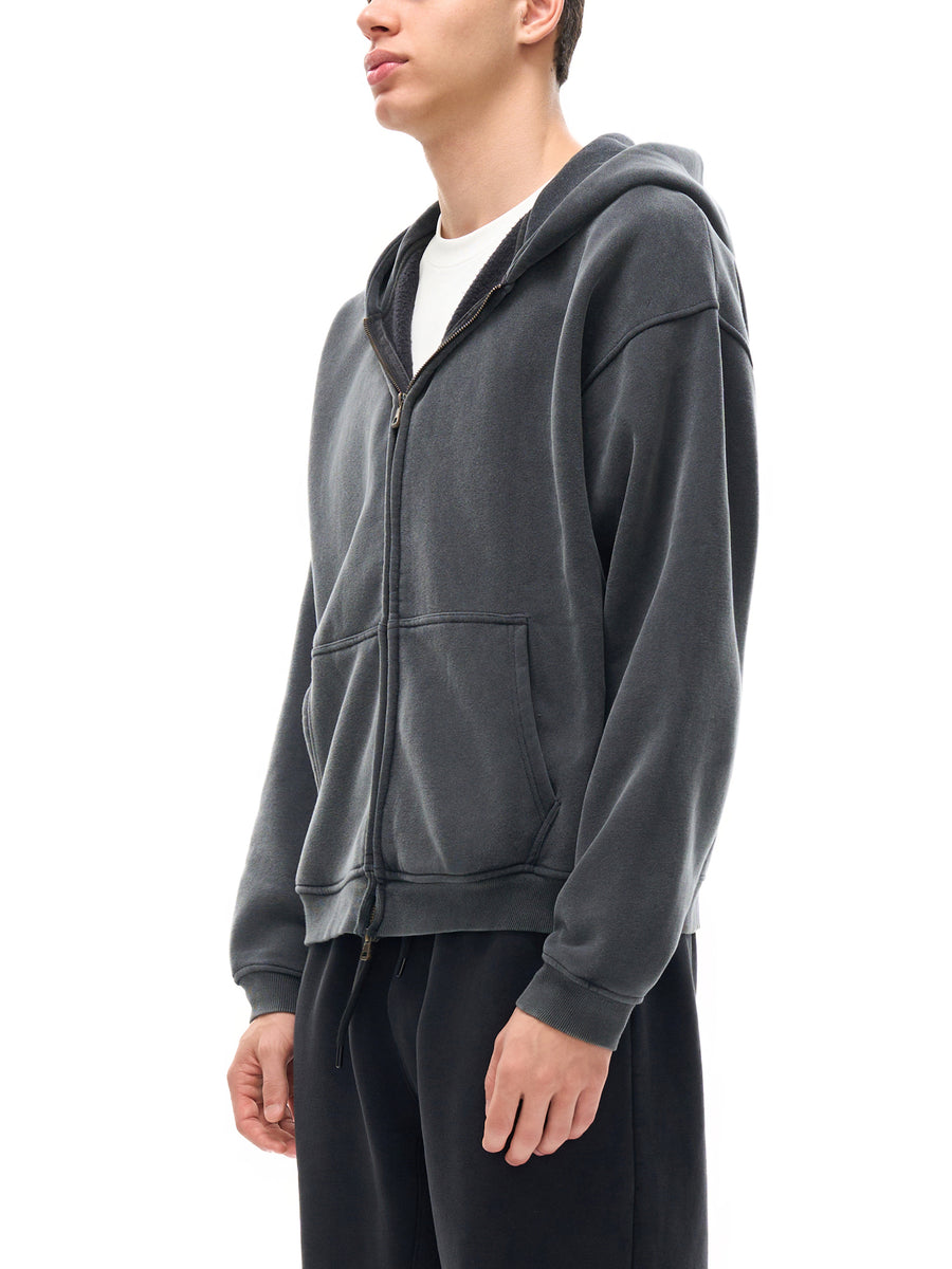 Zip-Through Fleece Hoodie