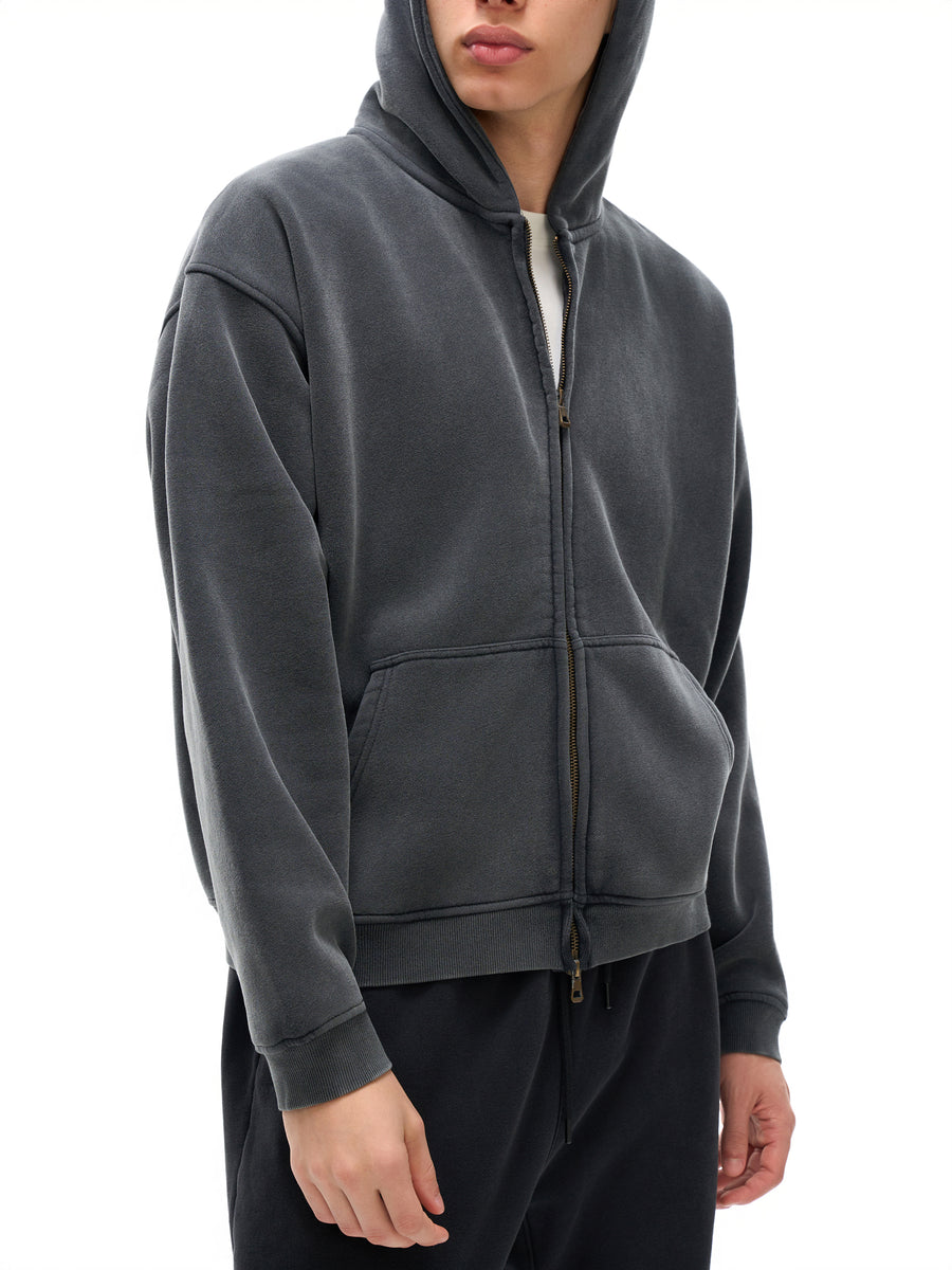 Zip-Through Fleece Hoodie