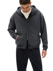 Zip-Through Fleece Hoodie