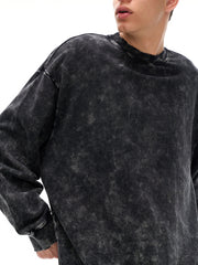 Hand-Frayed Sweatshirt