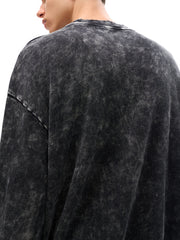 Hand-Frayed Sweatshirt