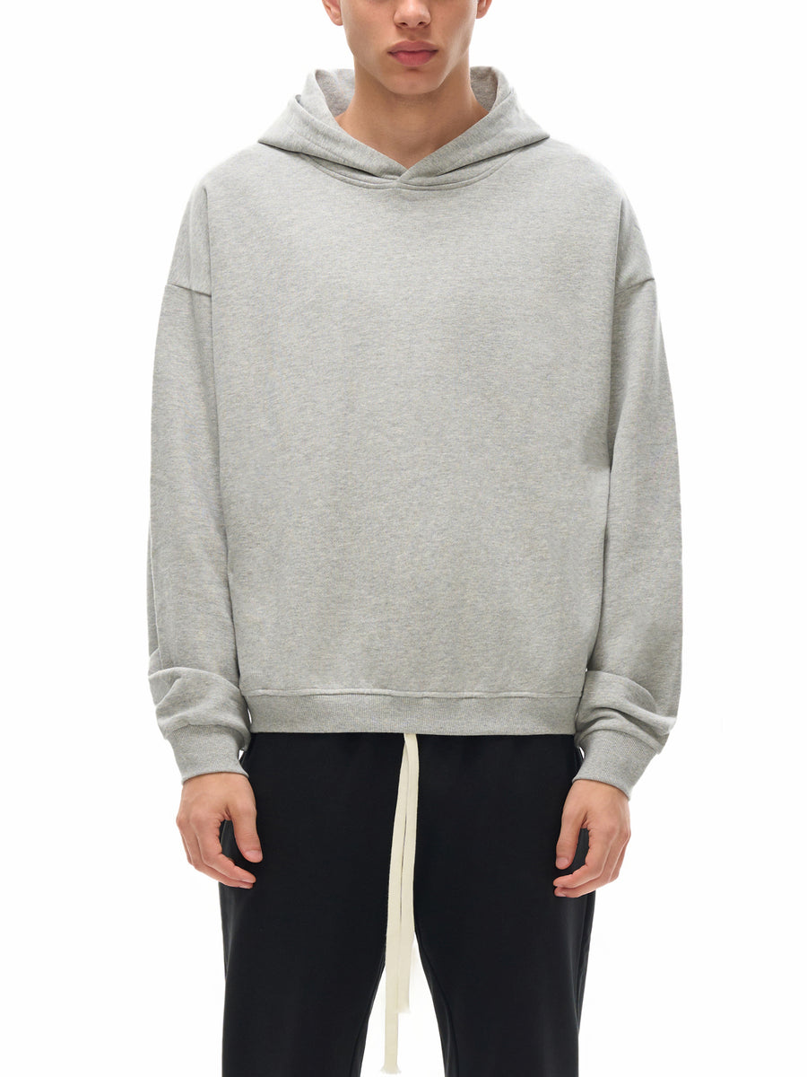 Cotton Cropped Hoodie